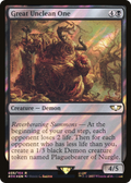 Great Unclean One (40K-35★) - Warhammer 40,000 Commander Foil