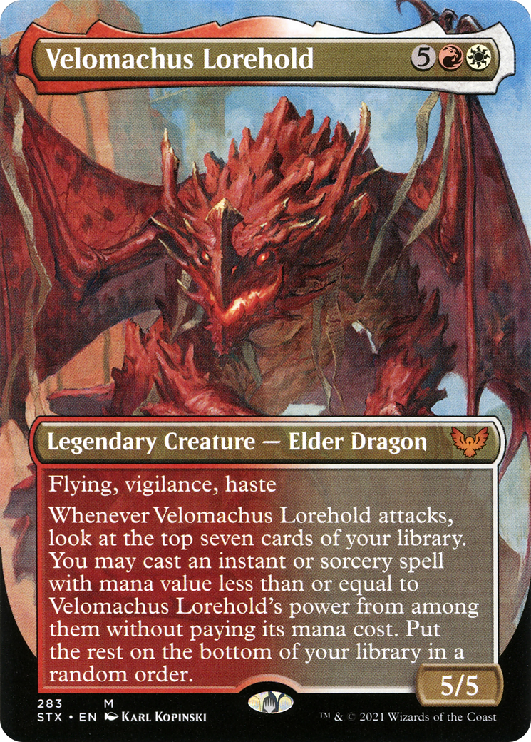 Velomachus Lorehold (STX-283) - Strixhaven: School of Mages (Borderless)