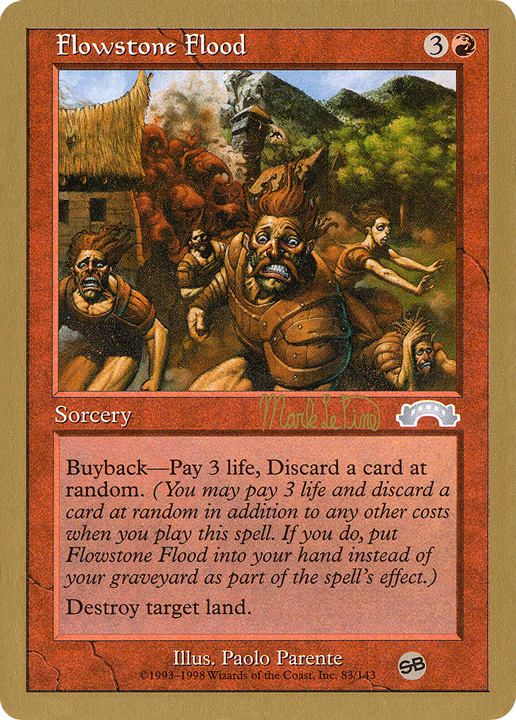 Flowstone Flood (WCD-) - World Championship Decks 1999