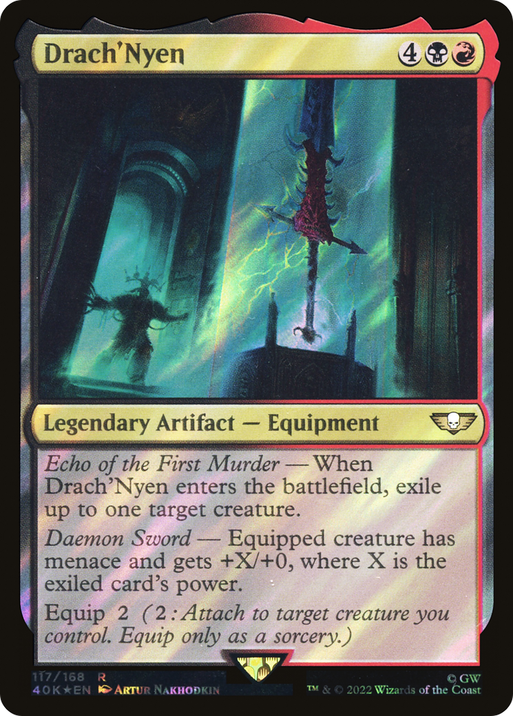 Drach'Nyen (40K-117★) - Warhammer 40,000 Commander Foil