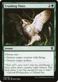 Crushing Vines (CMR-221) - Commander Legends Foil