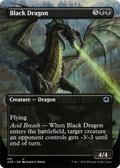 Black Dragon (AFR-291) - Adventures in the Forgotten Realms (Borderless)