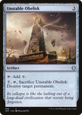 Unstable Obelisk (JMP-489) - Jumpstart