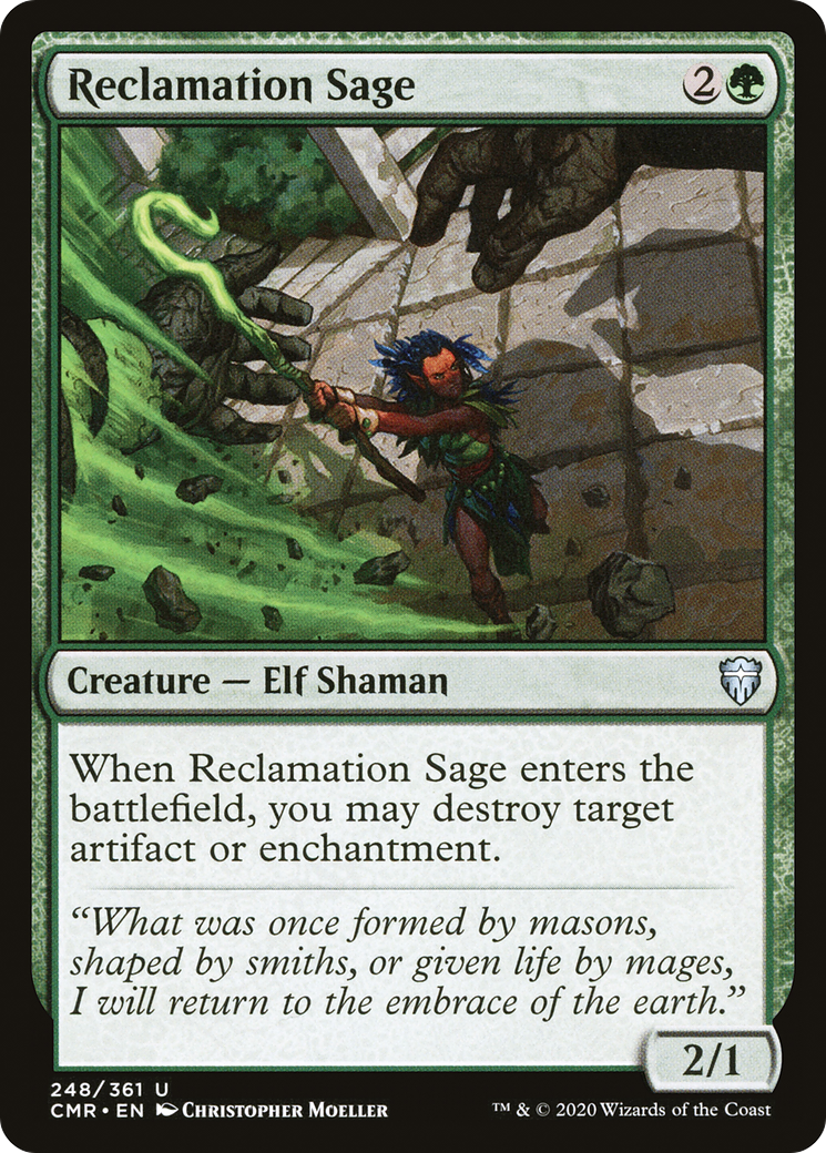 Reclamation Sage (CMR-248) - Commander Legends Foil
