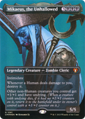 Mikaeus, the Unhallowed (CMM-1061) - Commander Masters (Borderless) Foil