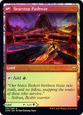 Blightstep Pathway // Searstep Pathway (PRE-252S) - Kaldheim Promos Foil