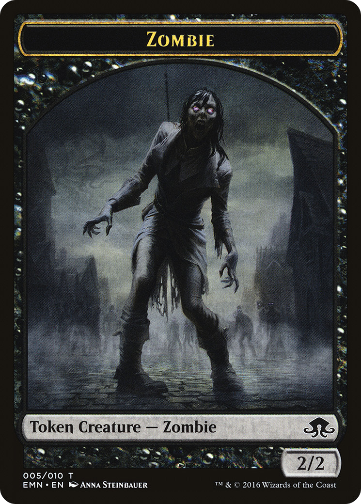 Zombie (EMN-005) - Eldritch Moon Tokens