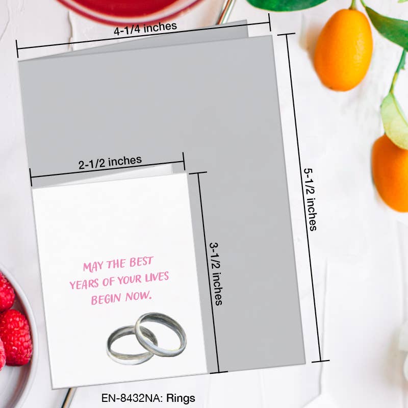 Rings, Greeting Card (#8432NA)