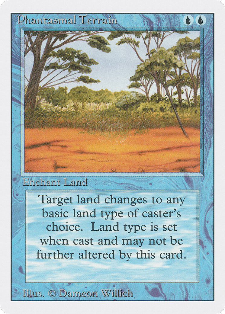Phantasmal Terrain (3ED-070) - Revised Edition