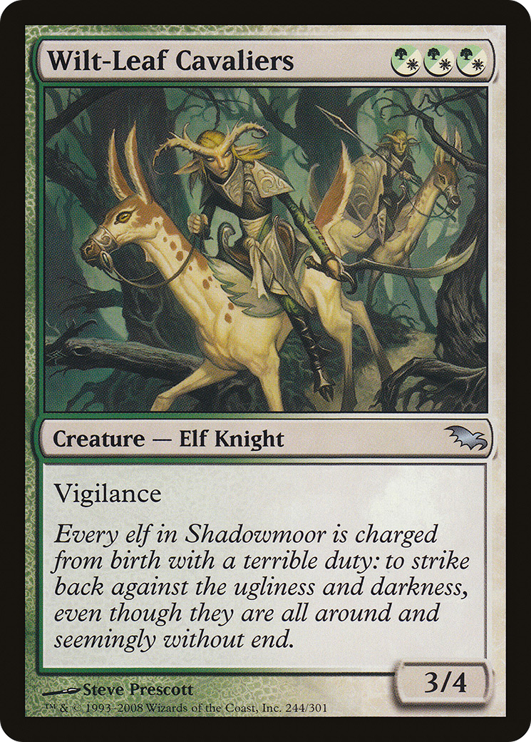 Wilt-Leaf Cavaliers (SHM-244) - Shadowmoor