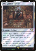 The Golden Throne (40K-157) - Warhammer 40,000 Commander Foil