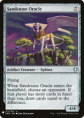 Sandstone Oracle (LIST-CM2-213) - The List
