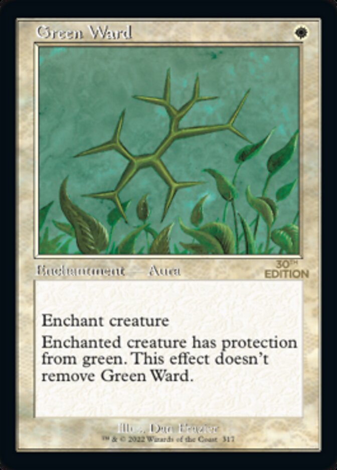 Green Ward (Retro Frame) (30A-317) - 30th Anniversary Edition