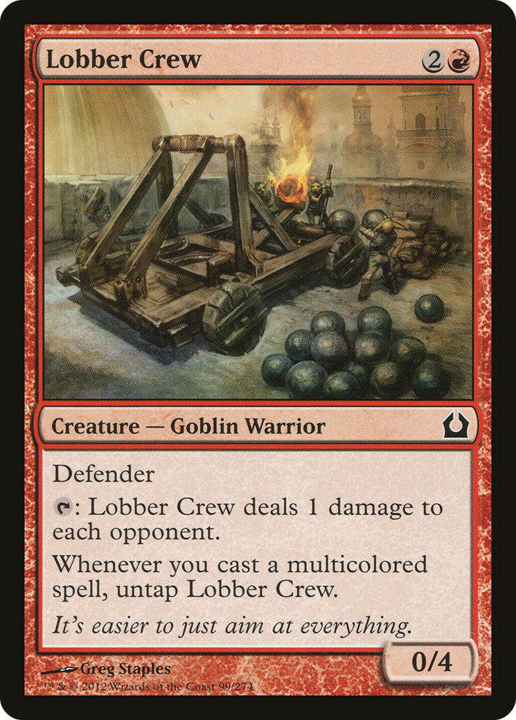 Lobber Crew (RTR-099) - Return to Ravnica Foil