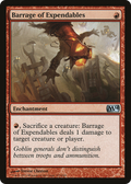 Barrage of Expendables (M14-127) - Magic 2014 Foil