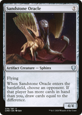 Sandstone Oracle (CMR-336) - Commander Legends Foil