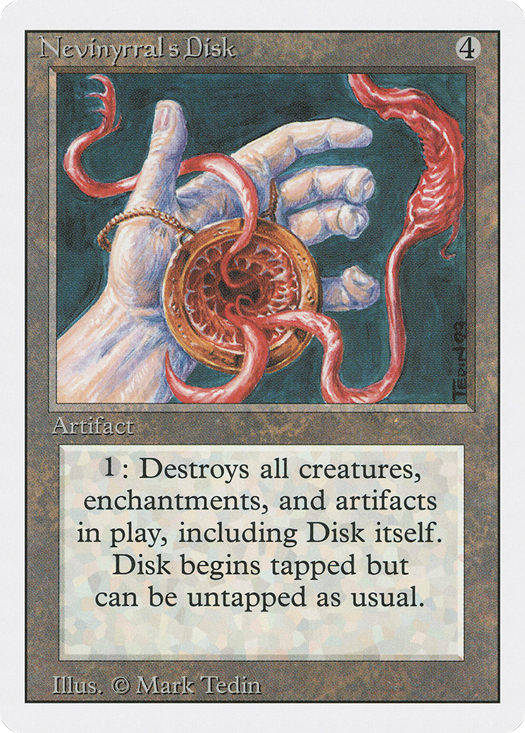 Nevinyrral's Disk (3ED-267) - Revised Edition