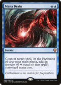 Mana Drain (CMR-080) - Commander Legends Foil