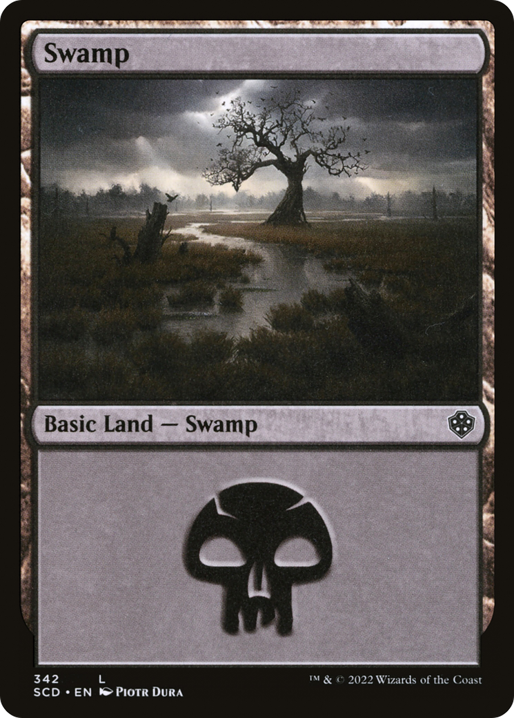 Swamp (SCD-342) - Starter Commander Decks