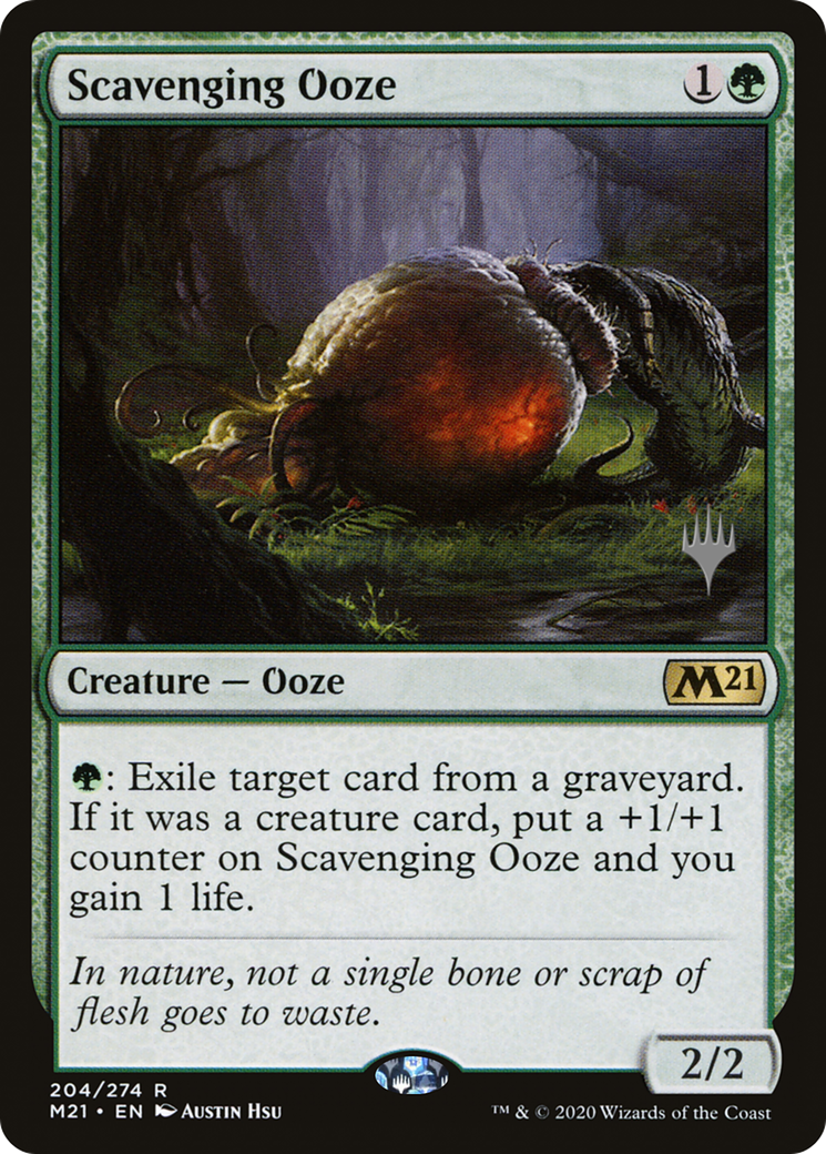 Scavenging Ooze (PPM21-204P) - Core Set 2021 Promos