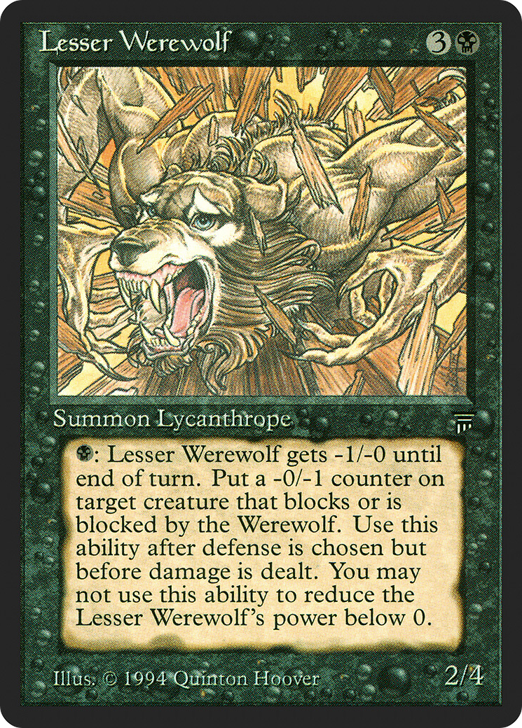Lesser Werewolf (LEG-110) - Legends