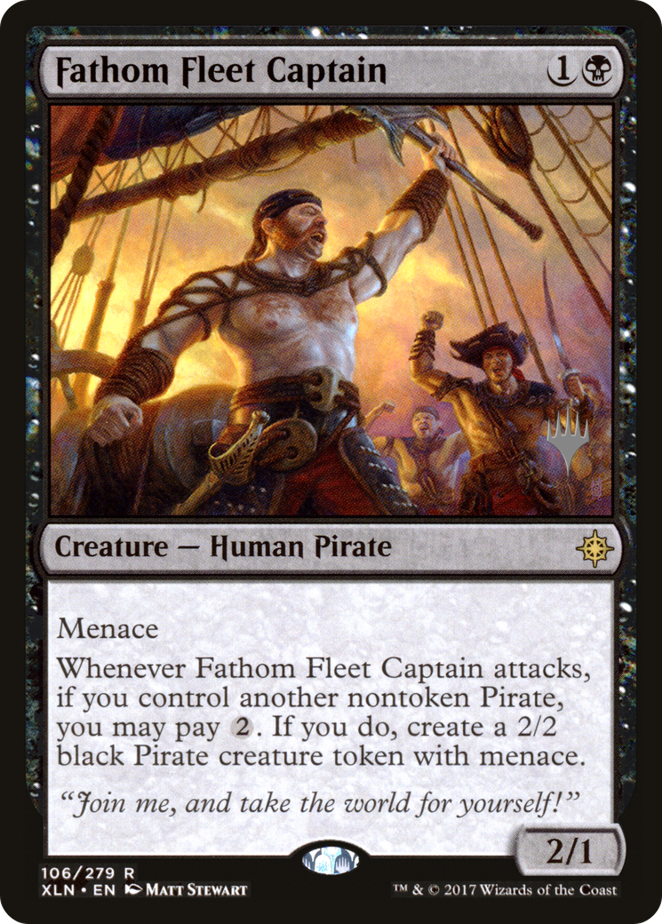 Fathom Fleet Captain (PPM20-106P) - Ixalan Promos Foil