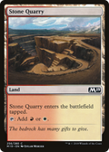 Stone Quarry (M19-256) - Core Set 2019 Foil