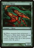 Virulent Sliver (PDS-002) - Premium Deck Series: Slivers Foil