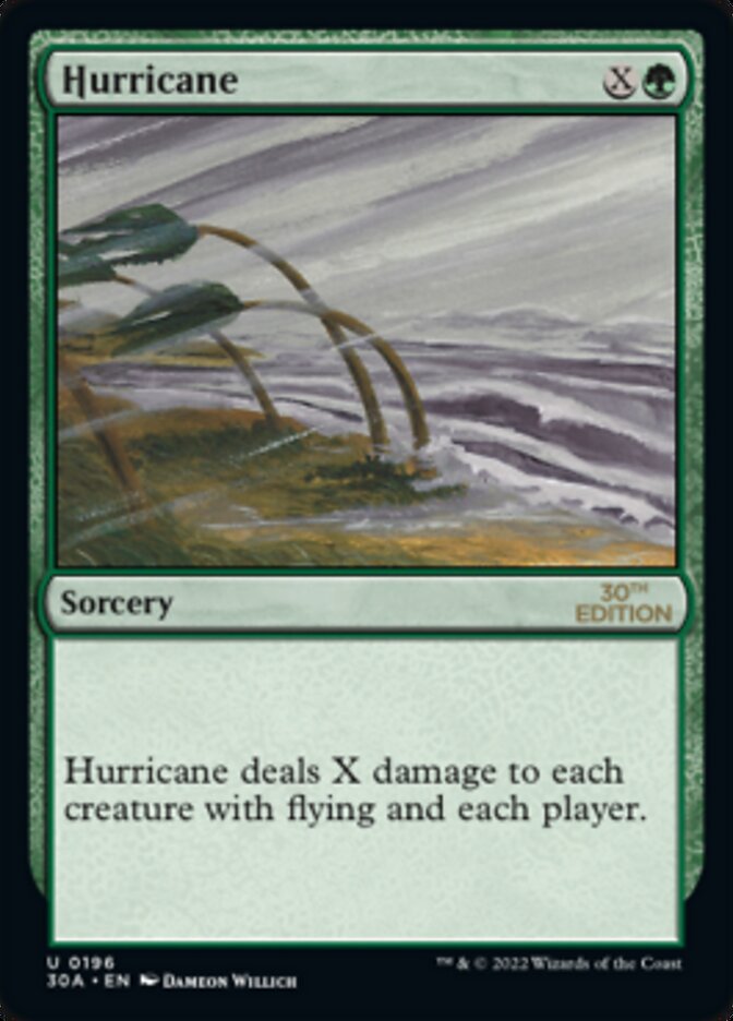 Hurricane (30A-196) - 30th Anniversary Edition
