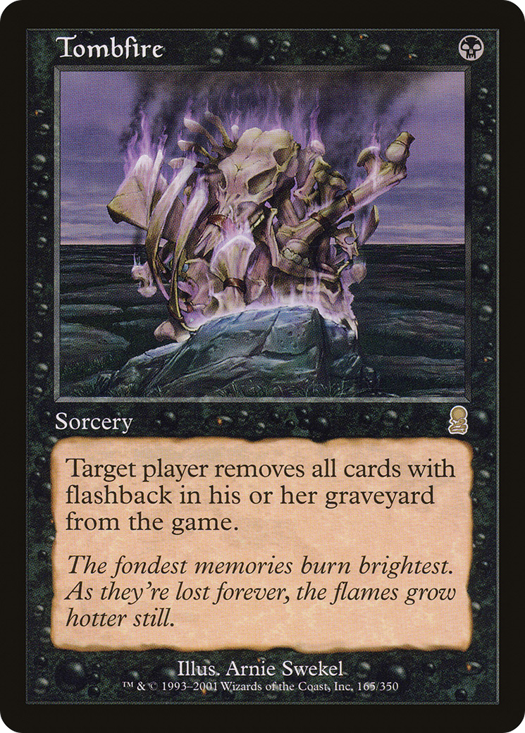 Tombfire (ODY-165) - Odyssey: (tombstone)