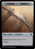 Sword (BLB-028) - Bloomburrow Tokens
