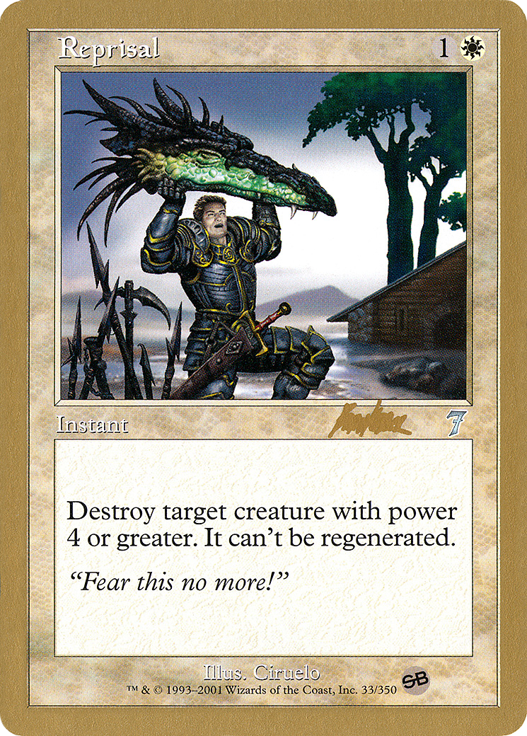 Reprisal (WCD-BK33SB) - World Championship Decks 2002