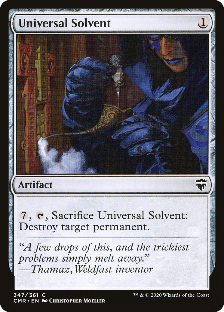 Universal Solvent (CMR-347) - Commander Legends Foil