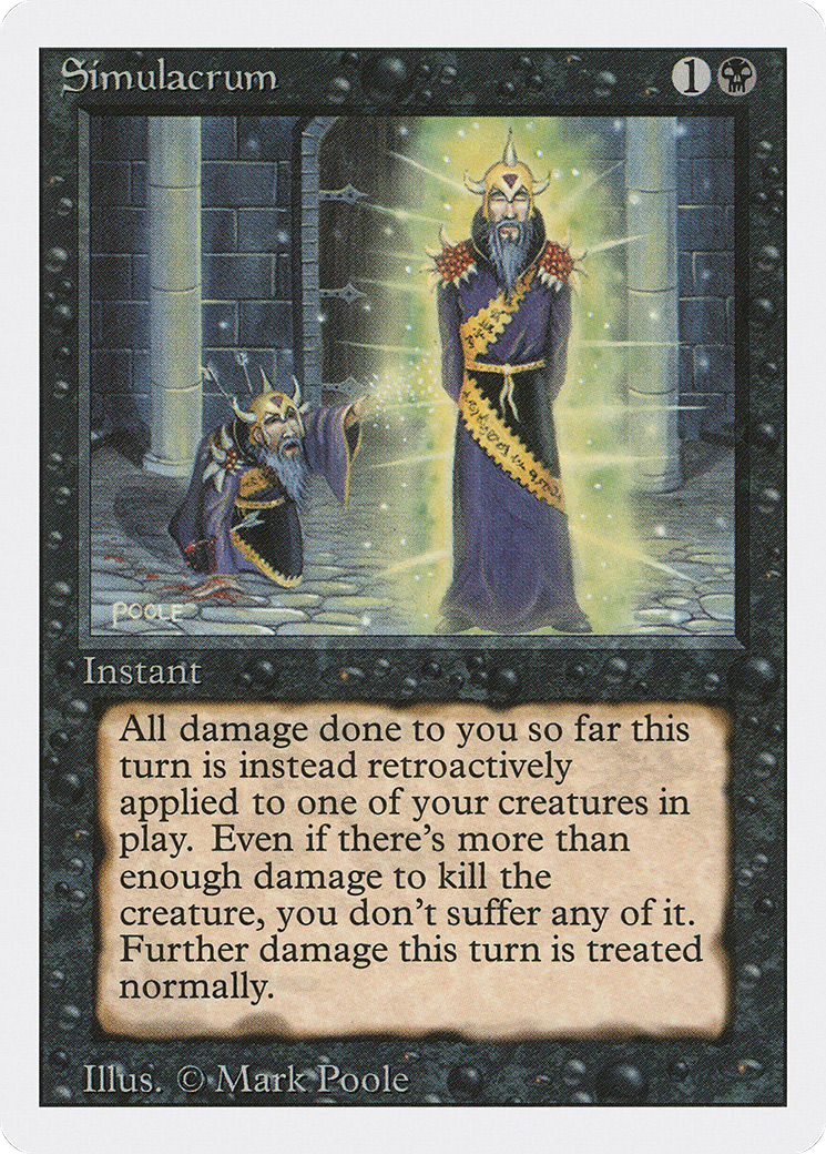 Simulacrum (3ED-130) - Revised Edition