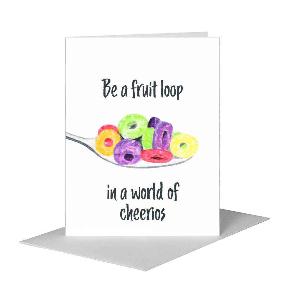 Fruit Loops, Greeting Card (#8112A)