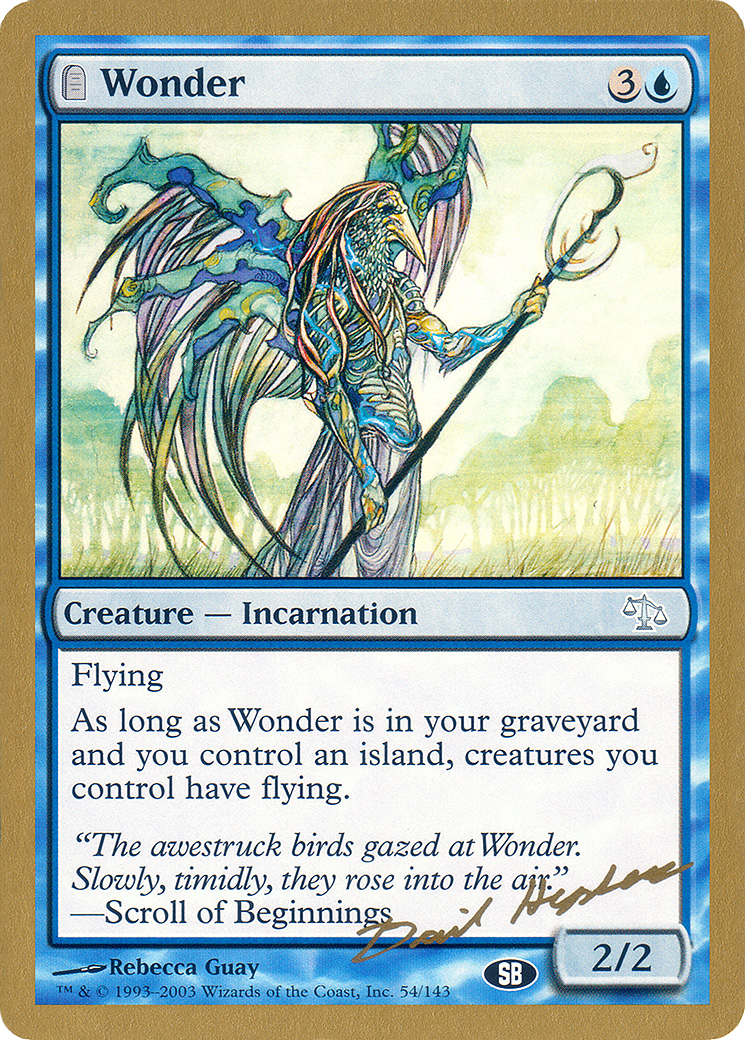 Wonder (WCD-DH54SB) - World Championship Decks 2003