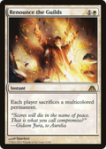 Renounce the Guilds (DGM-005) - Dragon's Maze Foil