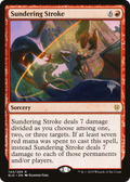 Sundering Stroke (PPELD-144P) - Throne of Eldraine Promos