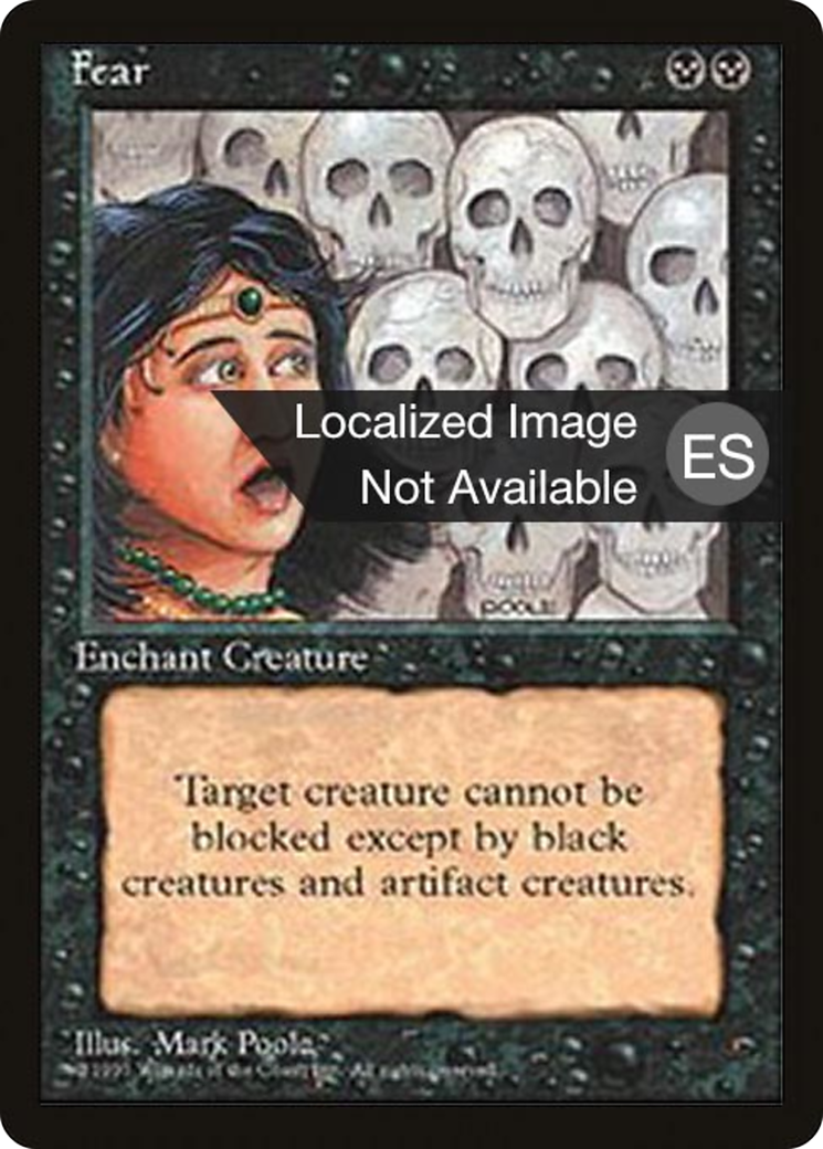 Fear (4BB-) - Fourth Edition Foreign Black Border