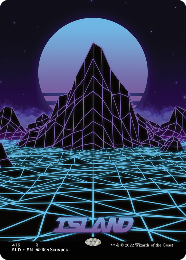 Island (SLD-416) - Secret Lair Drop (Borderless)