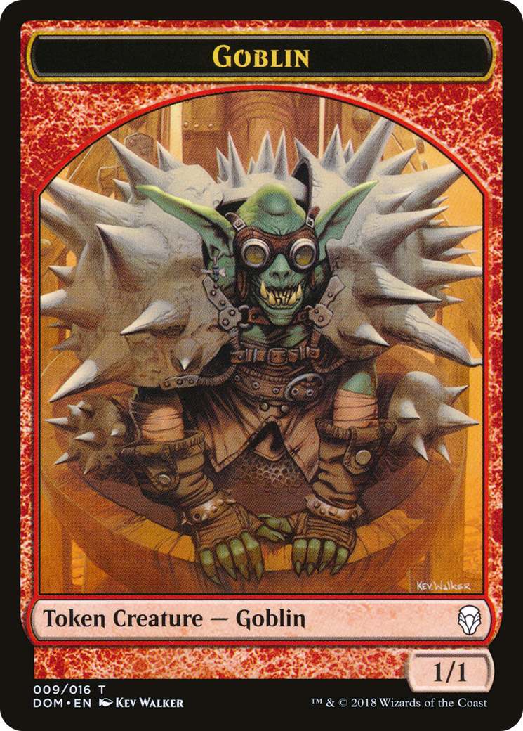 Goblin (DOM-009) - Dominaria Tokens
