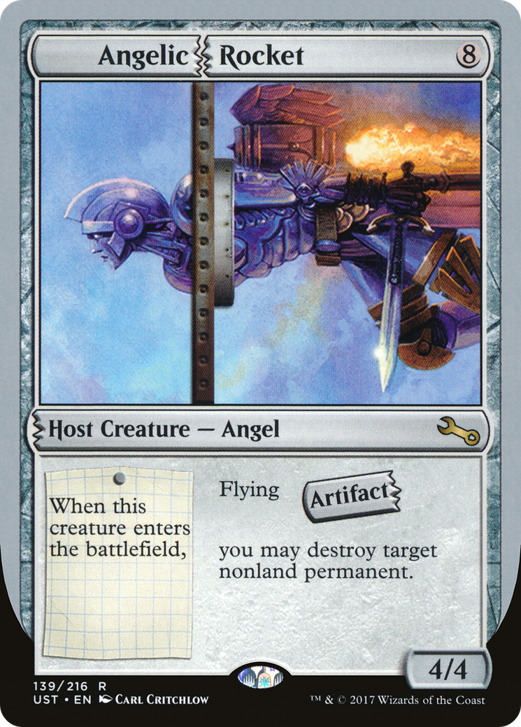 Angelic Rocket (UST-139) - Unstable Foil