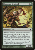 Llanowar Sentinel (10E-275) - Tenth Edition