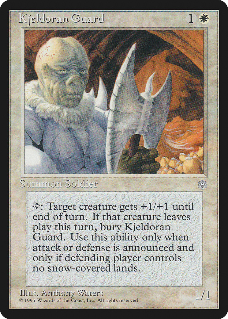 Kjeldoran Guard (ICE-) - Ice Age