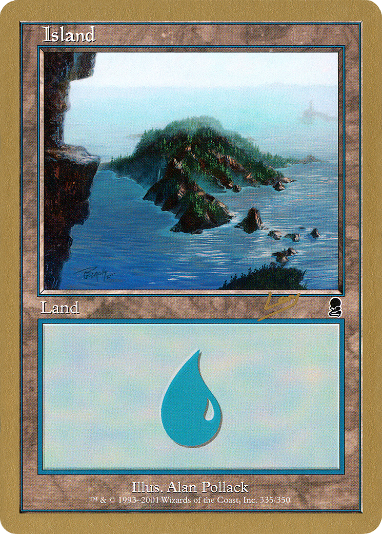 Island (WCD-RL335) - World Championship Decks 2002