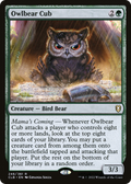 Owlbear Cub (CLB-246) - Commander Legends: Battle for Baldur's Gate Foil