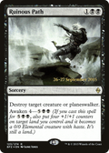 Ruinous Path (PRE-123S) - Battle for Zendikar Promos Foil