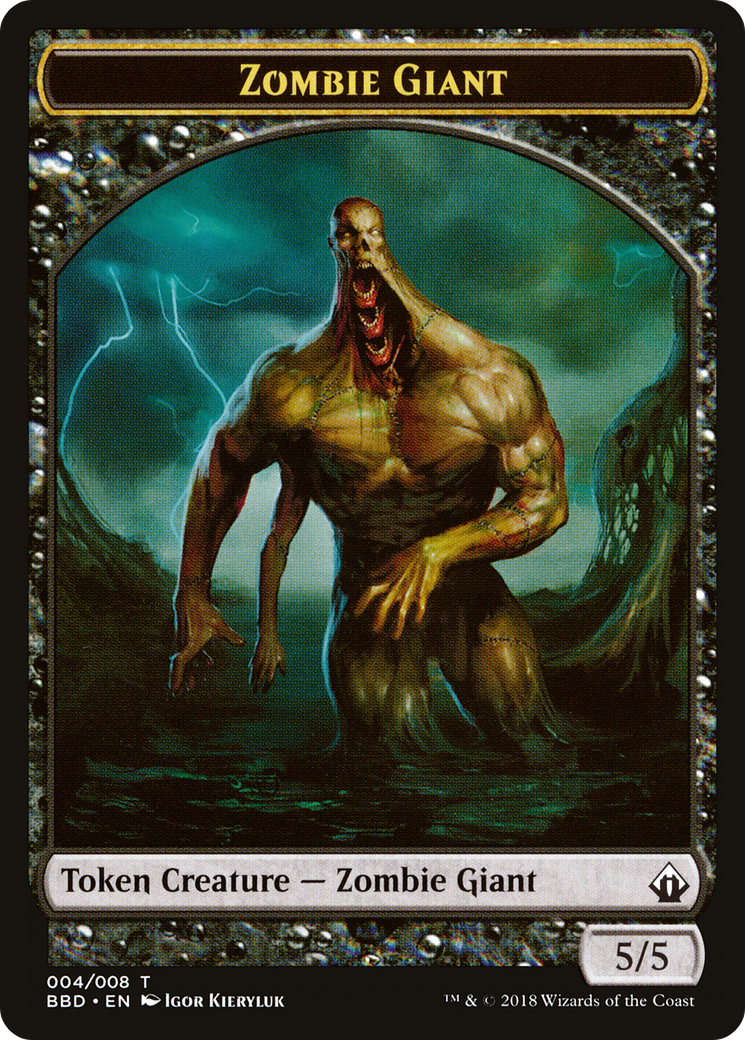 Zombie Giant (BBD-004) - Battlebond Tokens