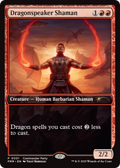 Dragonspeaker Shaman (WPN-001) - Wizards Play Network 2025 Foil