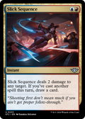 Slick Sequence (OTJ-233) - Outlaws of Thunder Junction Foil